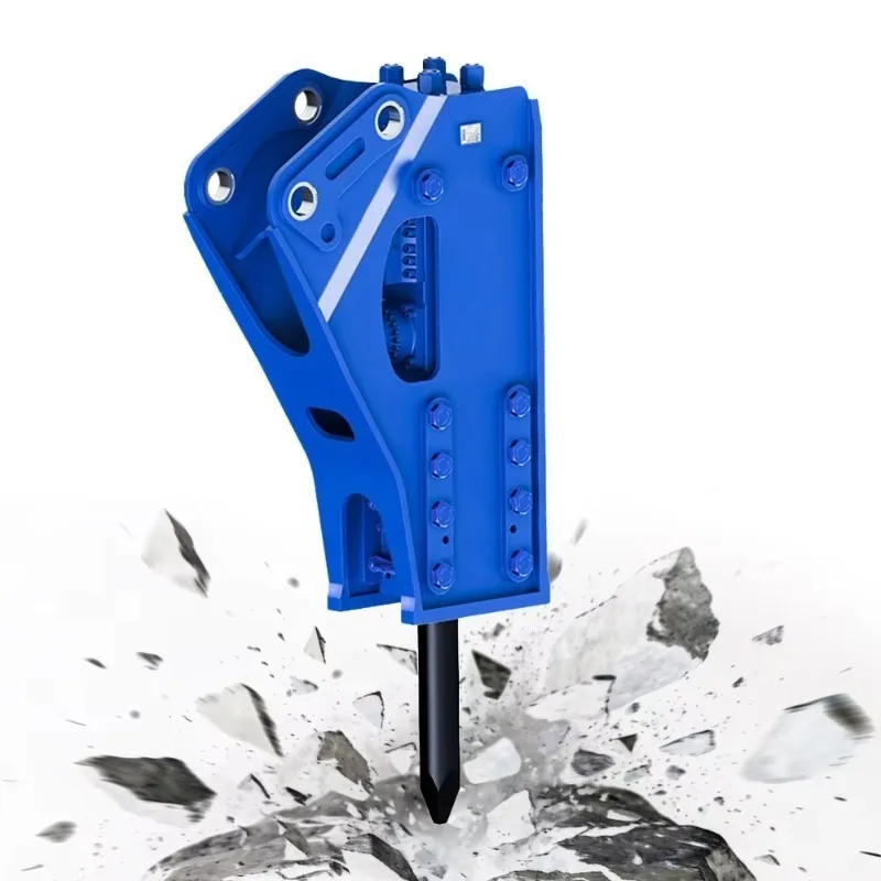 High Frequency Hydraulic Breaker High Stability For Continuous Long Time Demolition Working