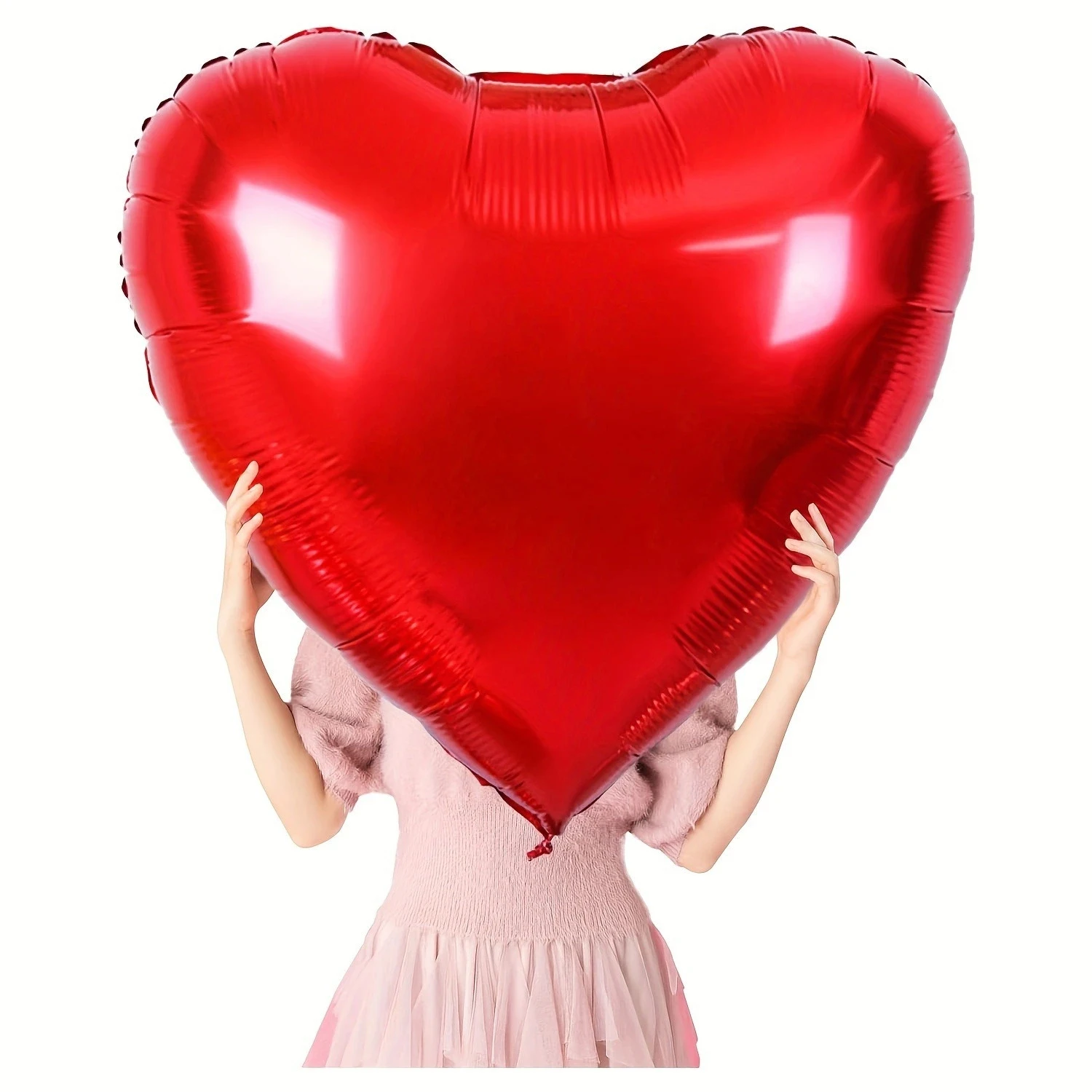 32 inch large red heart balloon Valentine\'s Day decoration heart-shaped balloon romantic decoration