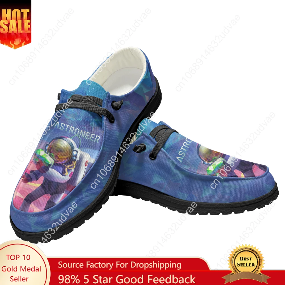 

Astroneer Casual Shoes Flat Shoe Men Woman Breathable Casual Indoor Outdoor Lightweight Footwear Couple Custom Made Shoe