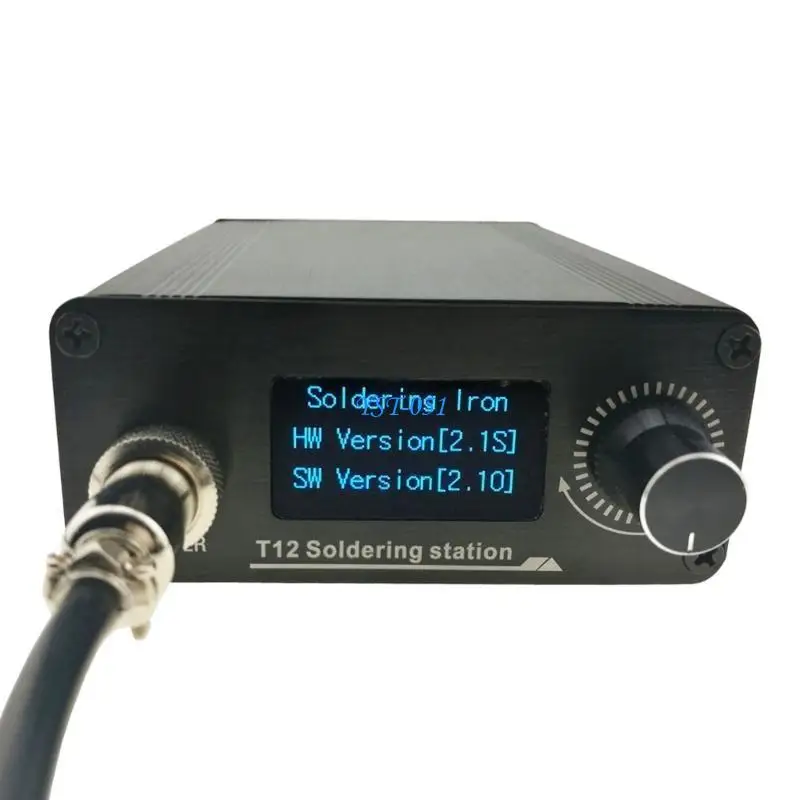 

E15A T12 Soldering Station Aluminum Alloy Shells Power Equipments 120W Maximum Power Quick Thermal Recovery Soldering Station