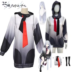 Yoisaki Kanade Cosplay Costume Wig Anime Project Sekai Colorful Stage! Yoisaki Kanade Cosplay Halloween Party for Women Girls