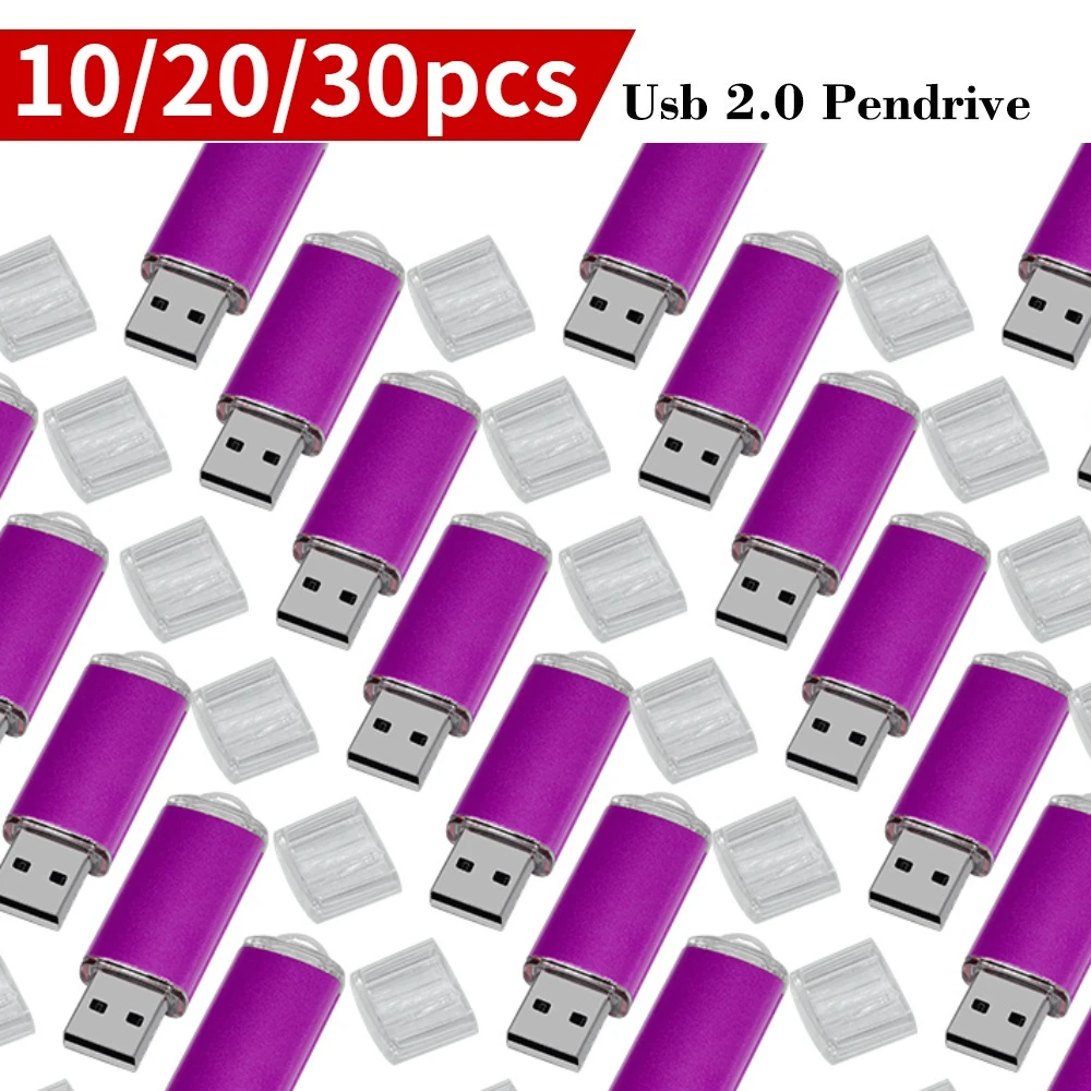 Memoria USB Personalizada con Logotipo, 10/20/30 Unidades, 8GB 4GB 2GB 1GB, Unidad Flash USB 16GB, Disco Flash 128MB 256MB 512MB, Memoria Flash 2.0