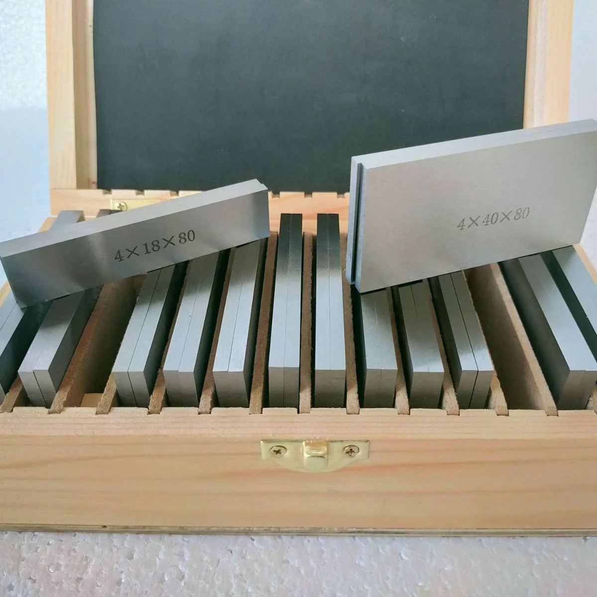 4*80mm Parallel Pad Gauge Block 14 Pairs Machine Accessories