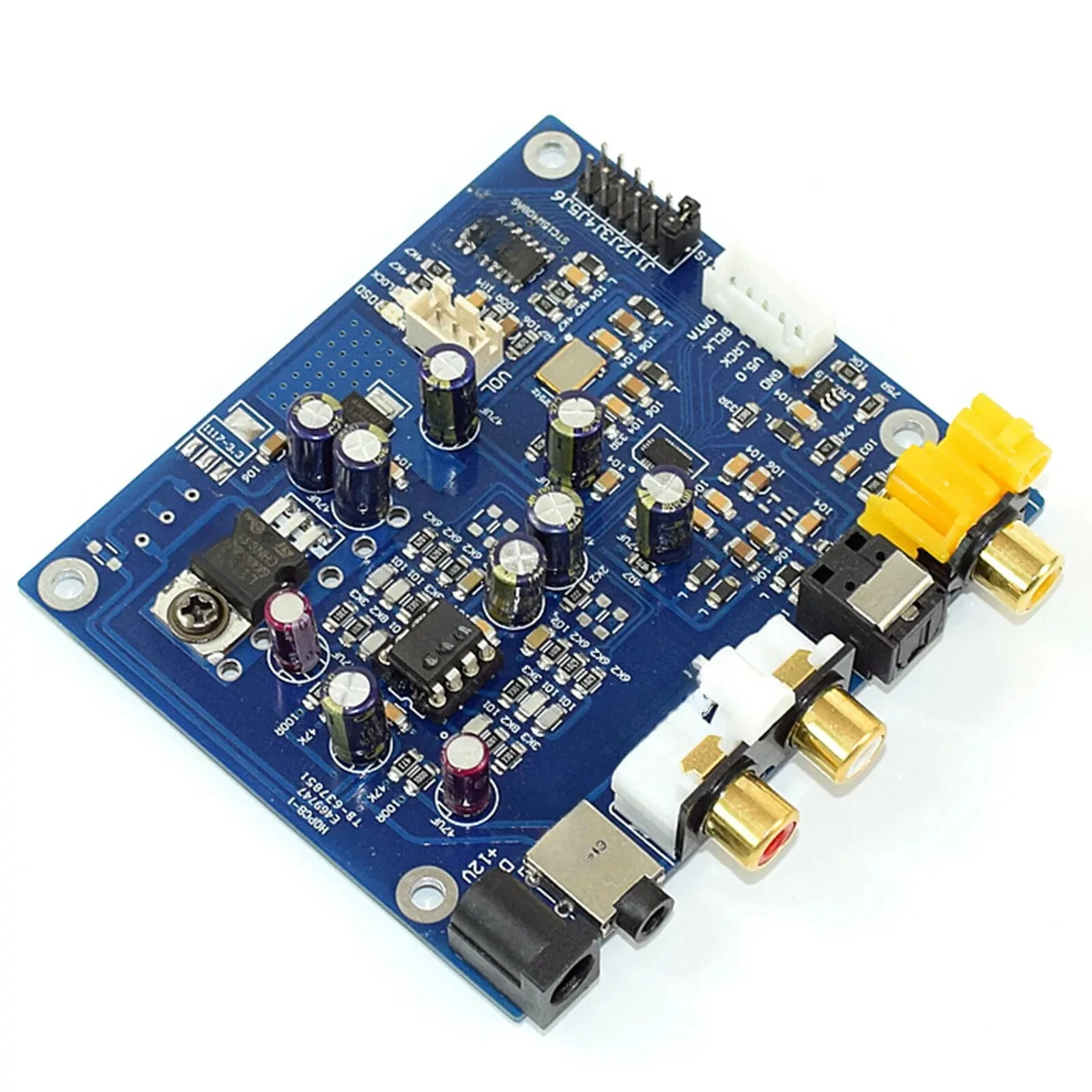 Adapted for ES9038 Q2M I2S DSD Fiber Coaxial Input Decoder Board DAC