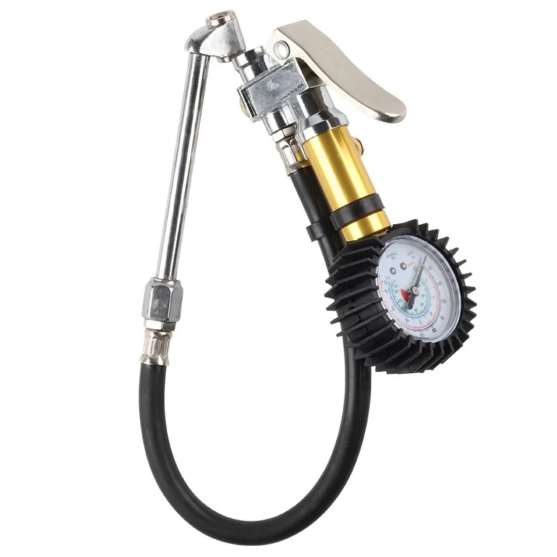 Professional DQ15-14 pneumatic tire spray gun for industrial tires with accurate barometer ± 1%