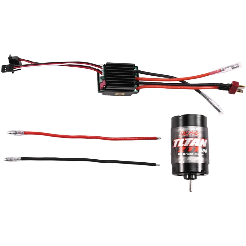 ODIES-550 브러시 모터 방수 ESC 320A 속도 제어 조합 세트 1/10 RC 자동차 크롤러 축 SCX10