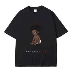 The Boondocks Graphic T-shirt Funny Men Women Cosplay Rapper The Notorious Big Ready To Die Print Tshirt Biggie Smalls T Shirts