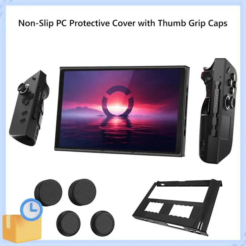 Popular Protective Case PC Anti-Scratch Monitor Protector Case Non-Slip With 4 Thumb Grip Caps For Lenovo Legion Go Accessories