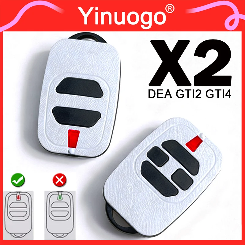 

1/2 шт. пульт дистанционного управления для ворот DEA, 433 МГц, подвижный код DEA GTI2 GTI4 GT2 GT4 GTI2M GTI4M GTI2N GTI4N MIO TR2 TR4 TR2N TR4N GENIE 273