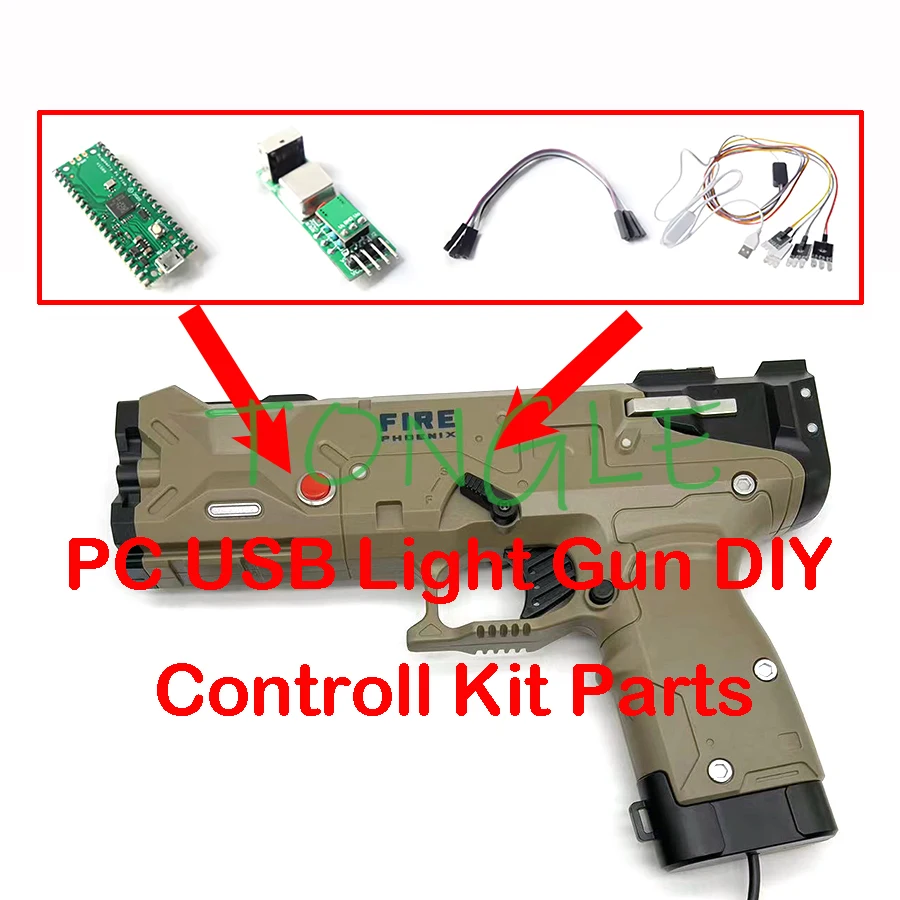 

Плата управления и датчик для ПК-игр с оружием, DIY-комплект OpenFIRE/Gun4ir Light Gun для модификации