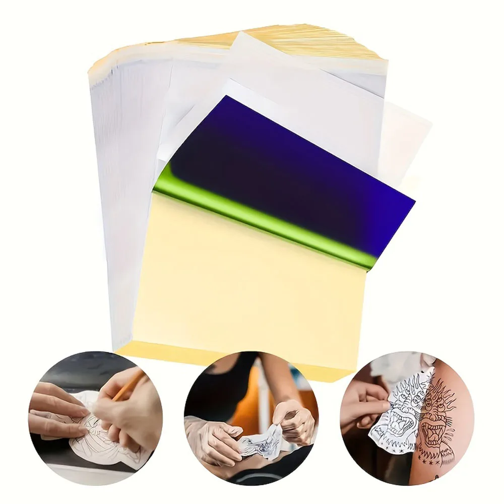 10/50/100Pcs Tattoo Transfer Pape High Quality A4 Size Copy Paper Thermal Paper For Tattoo Transfer Machine Tattoo Accessorie