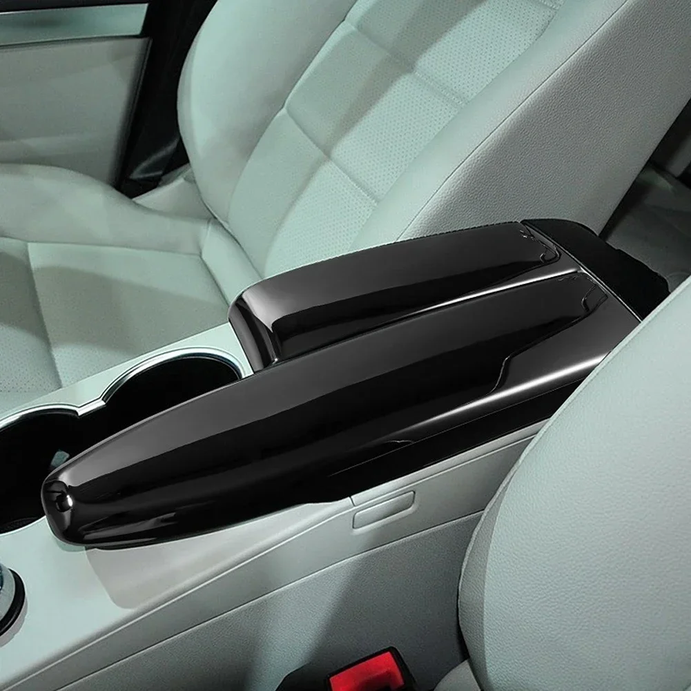 2Pcs/set Car Armrest Box Panel Cover Left Hand Driver For Mercedes Benz C E GLK Class W204 W212 X204 E260 GLK300 2009 - 2013