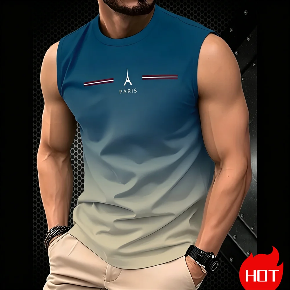 Ärmelloses T-Shirt für Herren, Sommer, kurze Ärmel, Snakehead 3D-T-Shirts, modische, atmungsaktive Fitness-Tops, übergroße Grafik-Tanktops