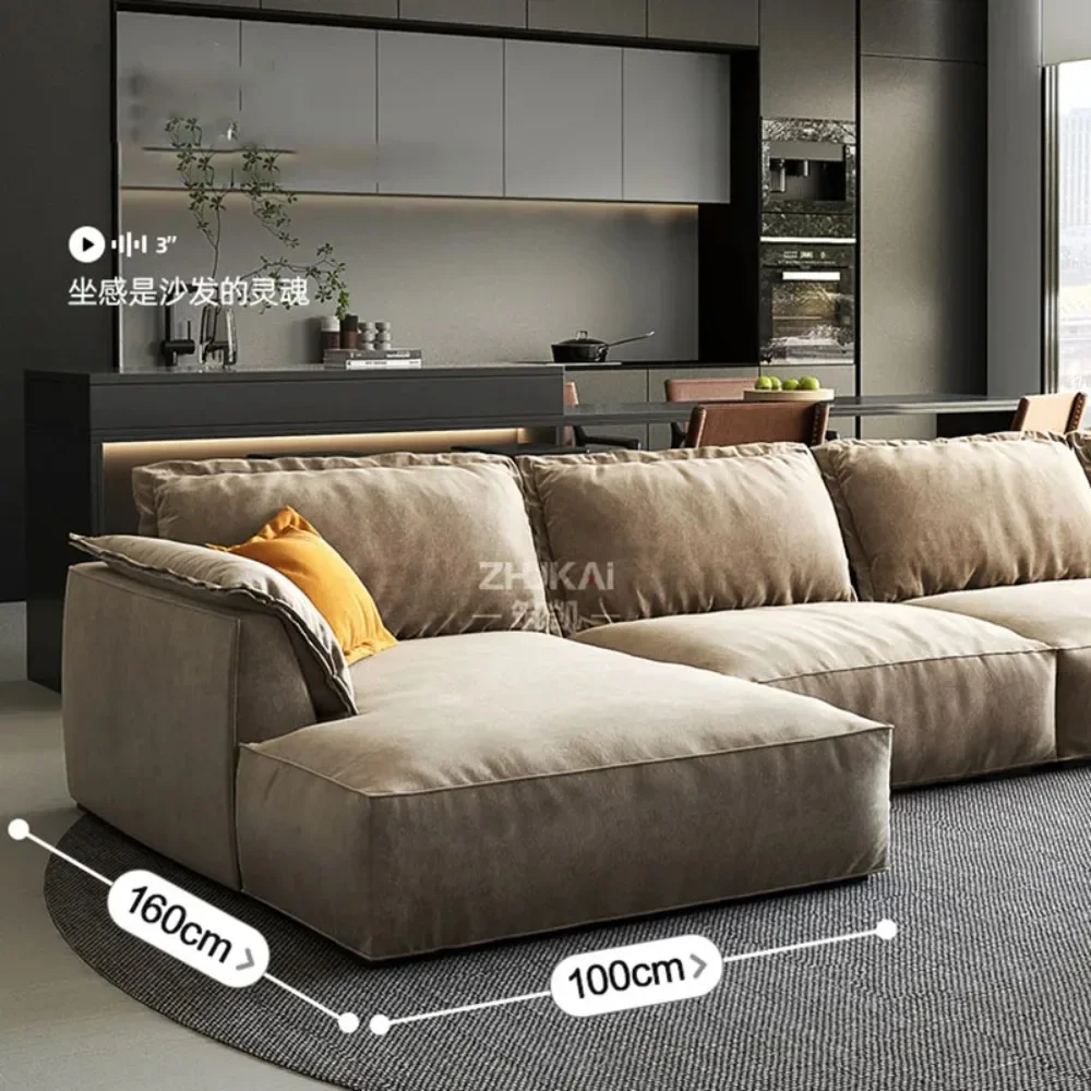 Skandynawska Sofa Modułowa Salon Nowoczesny Design Europejska Pufy Sofa Do Salonu 3-osobowa Kreatywna Fotel Muebles Hogar Meble Domowe