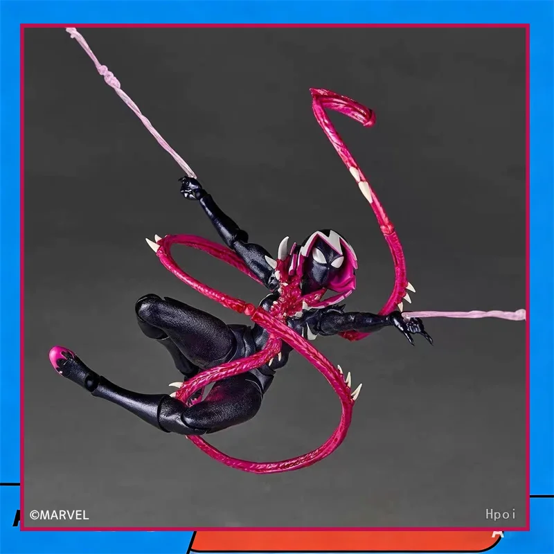 

Marvel Spider-Man Venom Gwen Articulated Figure Anime Model Statue Collection Desktop Decoration Ornament Toy Gift For Fans