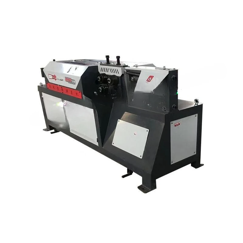 Automatic steel bar straightening machine 4-12 high speed hydraulic frequency conversion traction straightening machine steel
