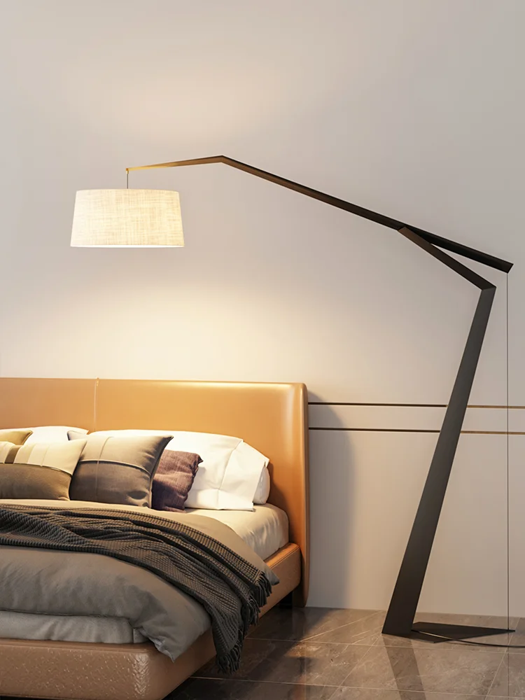 Italian Fishing Lamp Floor Lamp Living Room Modern Minimalist Designer Creative Showroom Villa Sofa Corner Light