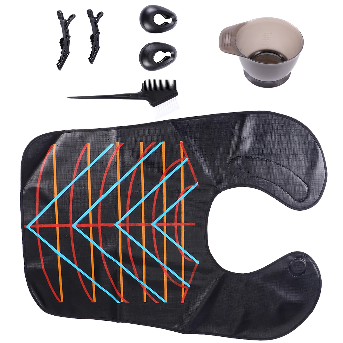 

1Set Hair Coloring Kit Practical DIY Hair Dye Tool Set Durable Plastic Hairdressing Accessories Home Salon Use