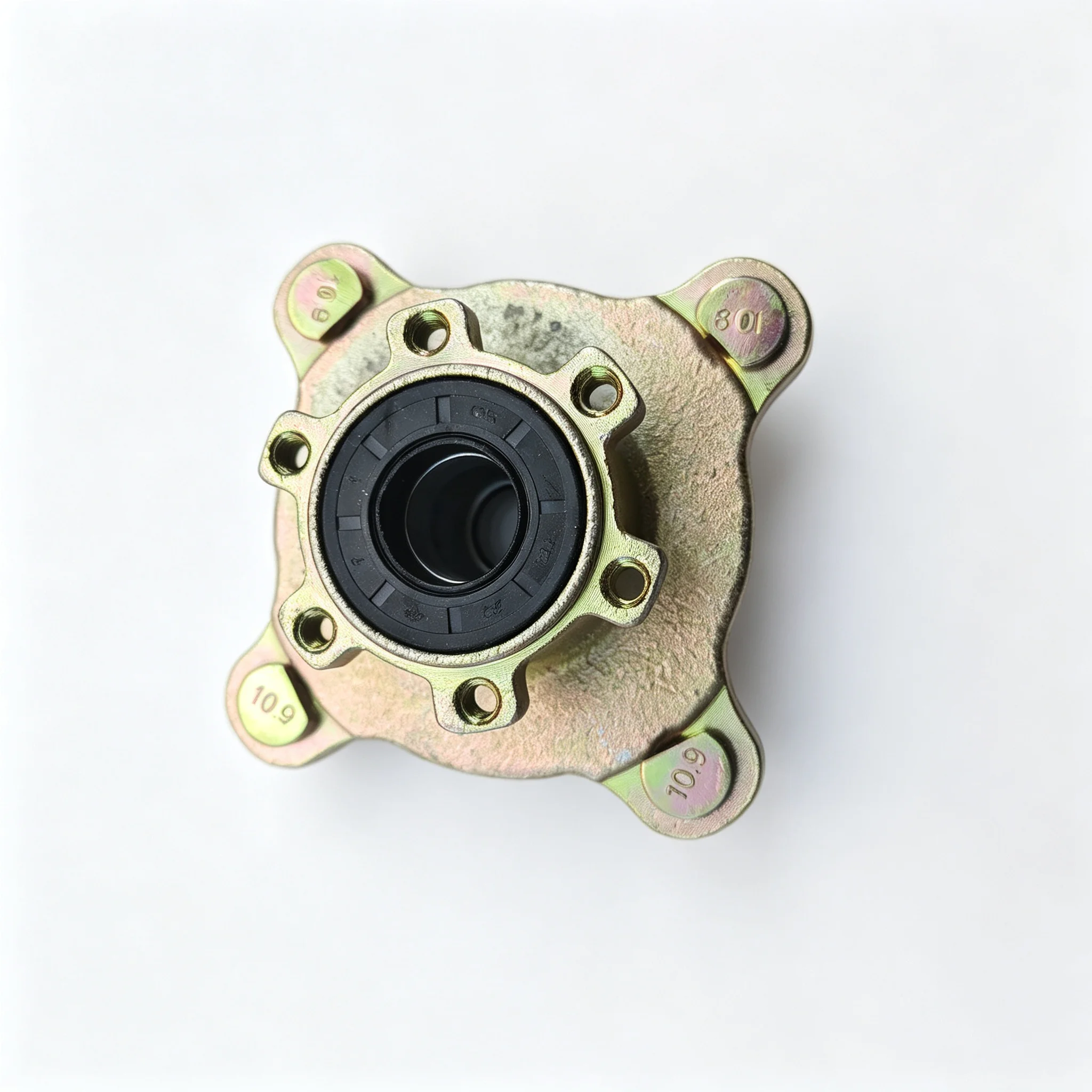 1pcs 110mm 4 * M10 stud 17-20mm front brake disc hub suitable for Chinese ATV GO kart utv buggy golf cart quad bike accessories