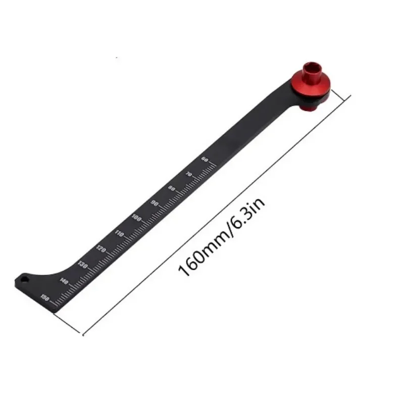 Absorber Measuring Tool Shock Gauge Adjustable RC Car Suspension Accessory for 1:8 Vehicle RC Road Car Scale Truck