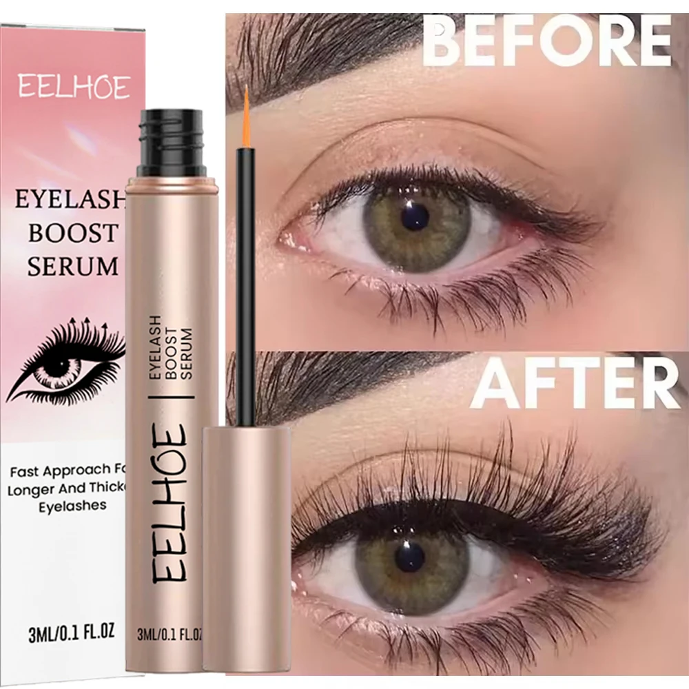 Fast Eyelash Growth Serum Natural Eyelashes Enhancer Longer Thicker Eyebrows Lift Essence Fuller Lashes Eye Care Korean Cosmetic