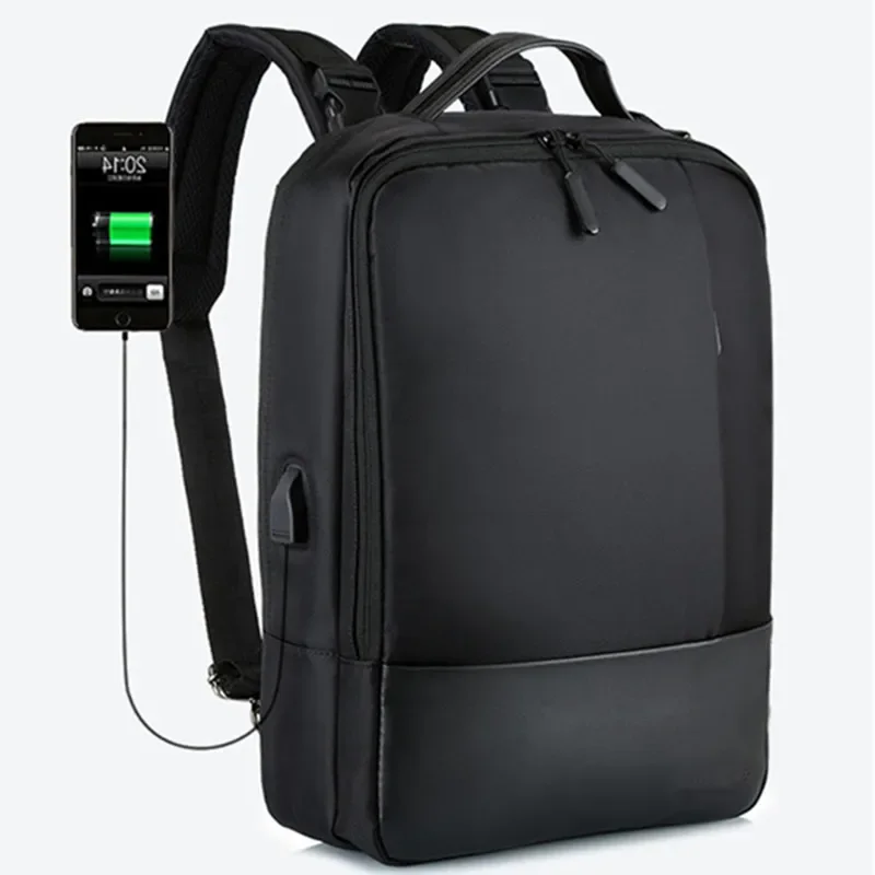 Men Travel Backpack Large Capacity Teenager Male Mochila Back Anti-thief Bag USB Charging 15.6