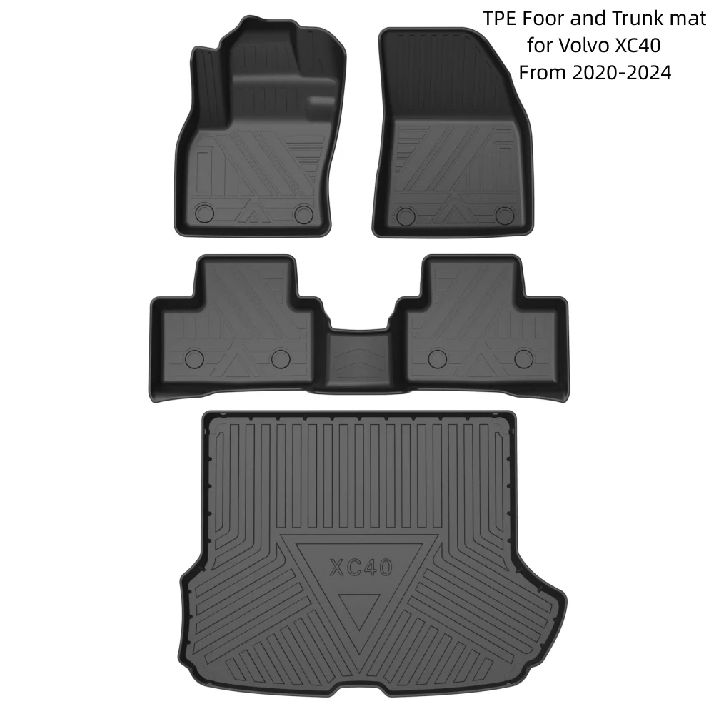 

Custom Fit Car Interior Accessories Car TPE Floor Mat Specific for Volvo XC40 XC60 XC90 only for Left hand drive