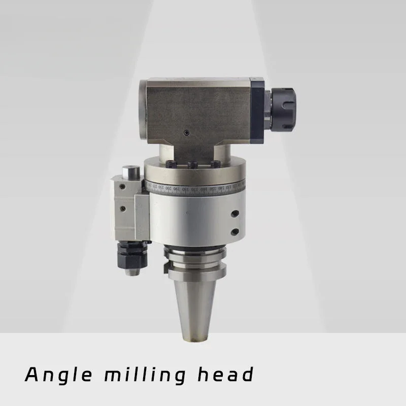 Factory sales cnc angle head BT40 ER20/25/32/40 for CNC drilling tapping milling machine horizontal milling head