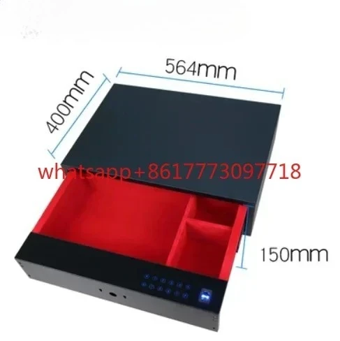 Wardrobe safe home cloakroom small hidden anti-theft smart drawer password fingerprint touch screen safe