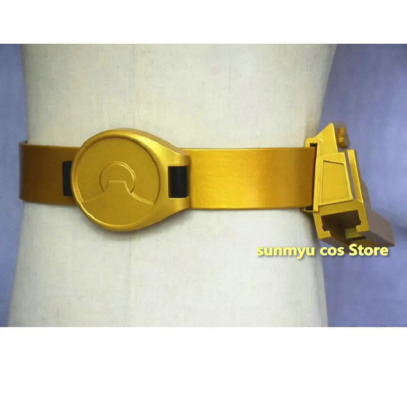 Samurai Sentai Shinkenger Belt Cosplay Props Golden belt