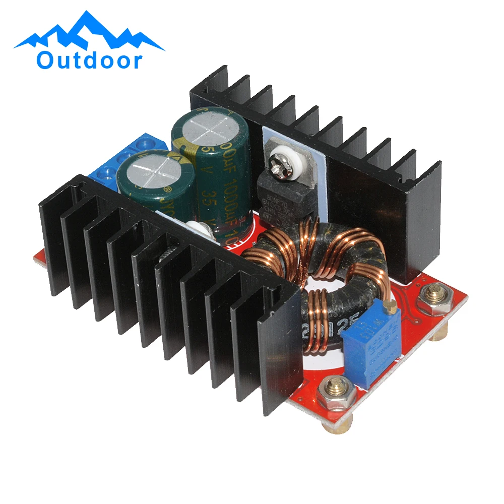 Step Up Boost Converter Booster Module Voltage Adjustable Module Laptop Voltage Charger Board 100-150W DC 10-32V to DC 35V-100V