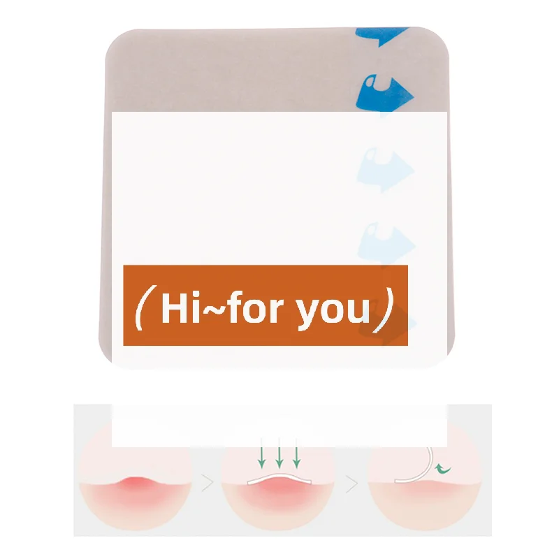 1Pcs Ultra-thin Hydrocolloid Adhesive Dressing Wound Dressing Sterile Thin Healing Pad Patches Tools