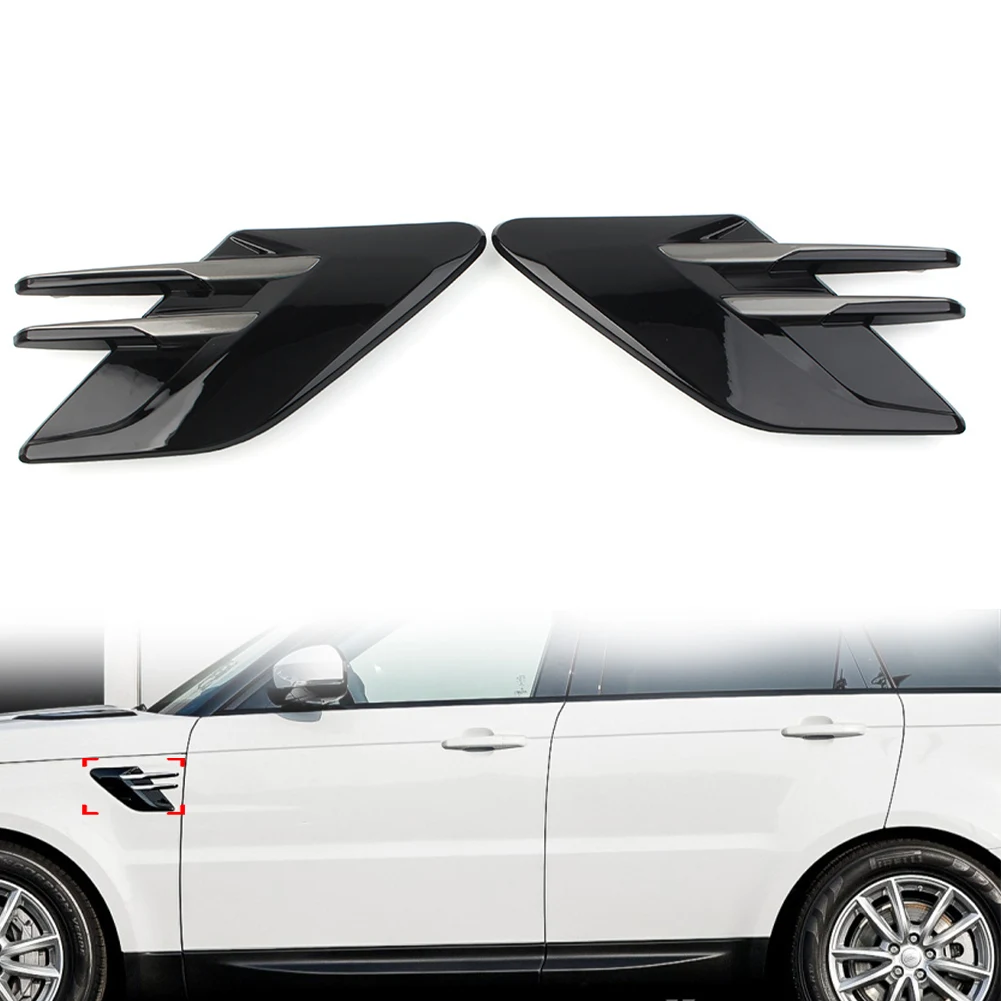 

Car Left/Right Side Fender Vent Grille Trim Decorative For Land Rover Range Rover Sport L494 2018-2022 LR098789 LR098778