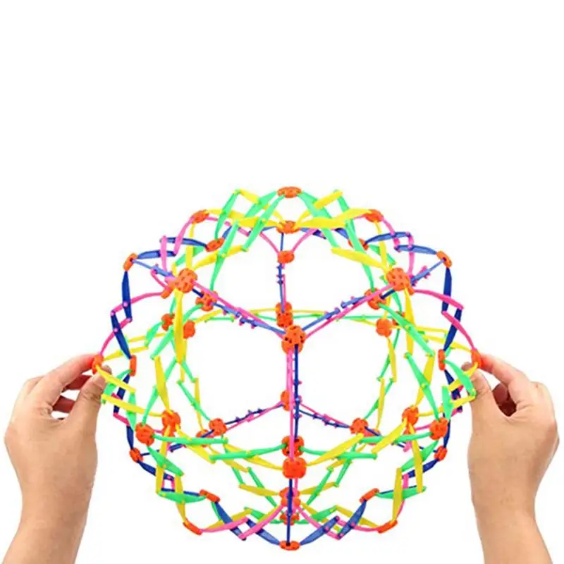 Breathing Ball Toy Sphere For Adult And Kid Luminous Expandable Ball Toy Large With Unique Geometric Shape Hoberman Sphere Glow