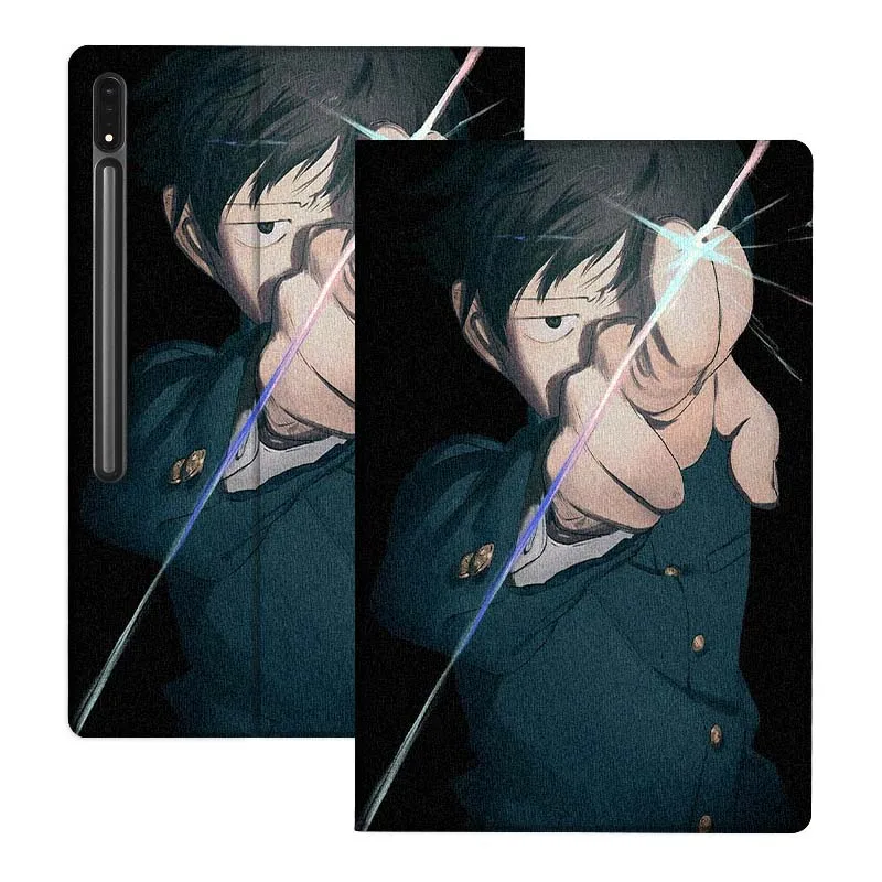 

Mob Psycho 100 Art Cool Gift For Samsung Galaxy Tab S10 S9 S8 S7 FE Lite Soft Flexible Support Tablet Case