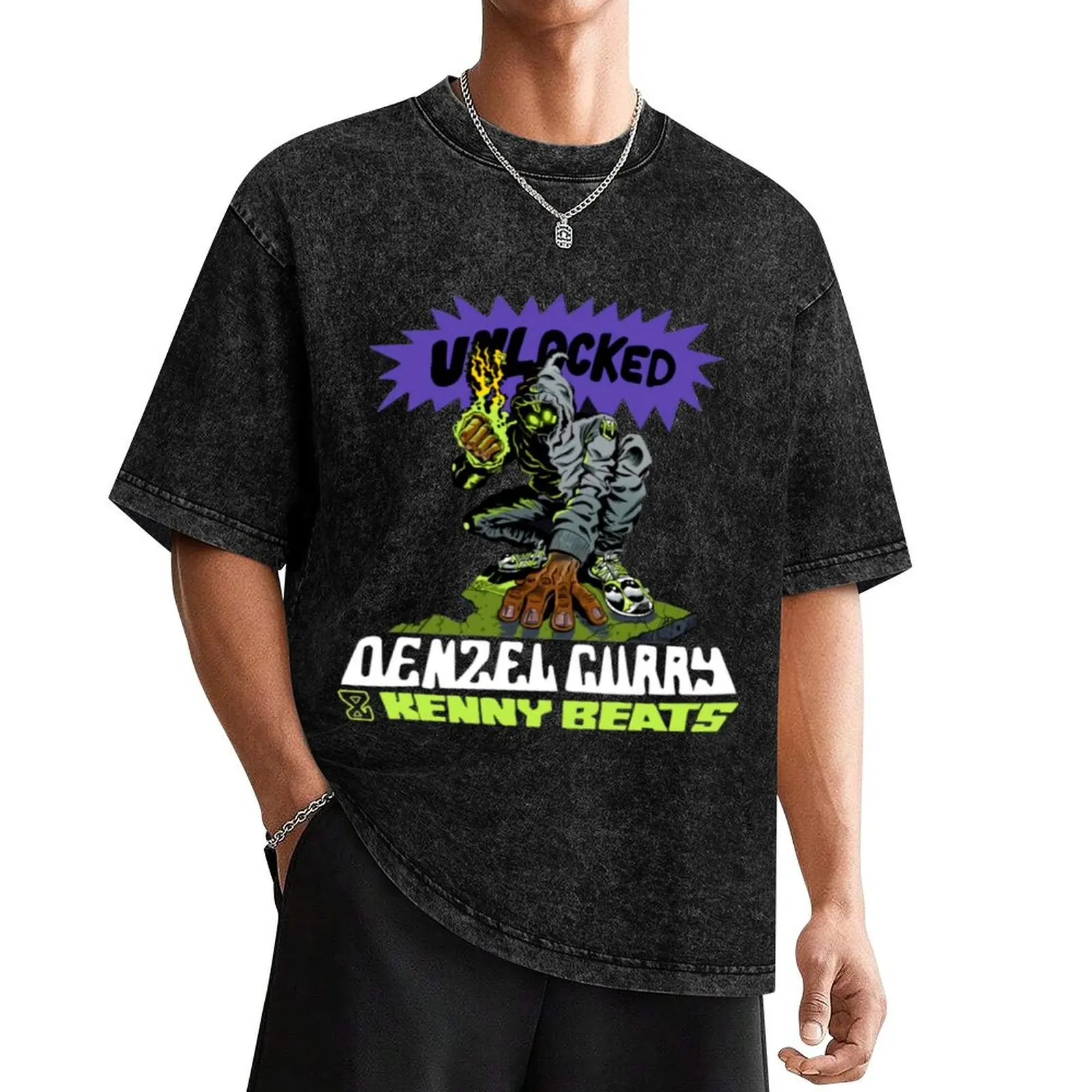 

Denzel Curry Merch Unlocked T-Shirt designer shirts shirts graphic tees vintage graphic tee Men's t-shirts