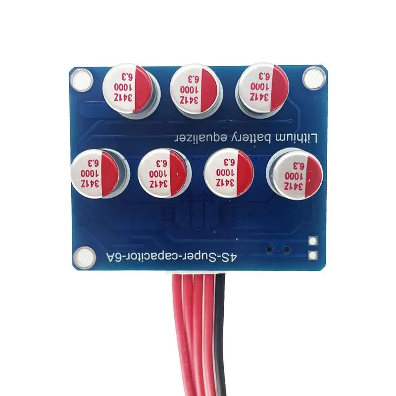 1 Set 4S 6A Capacitive Active Balancer Board, 4 Strings Li-ion Battery BMS Energy Transfer Balance Module view 4