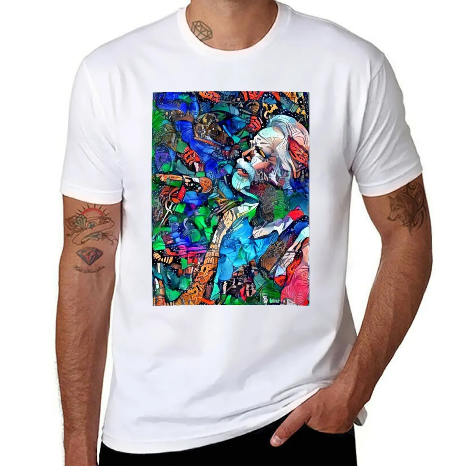 

Bob Weir 5 T-Shirt t shirts with prints man t shirt cotton high quality T-Shirt
