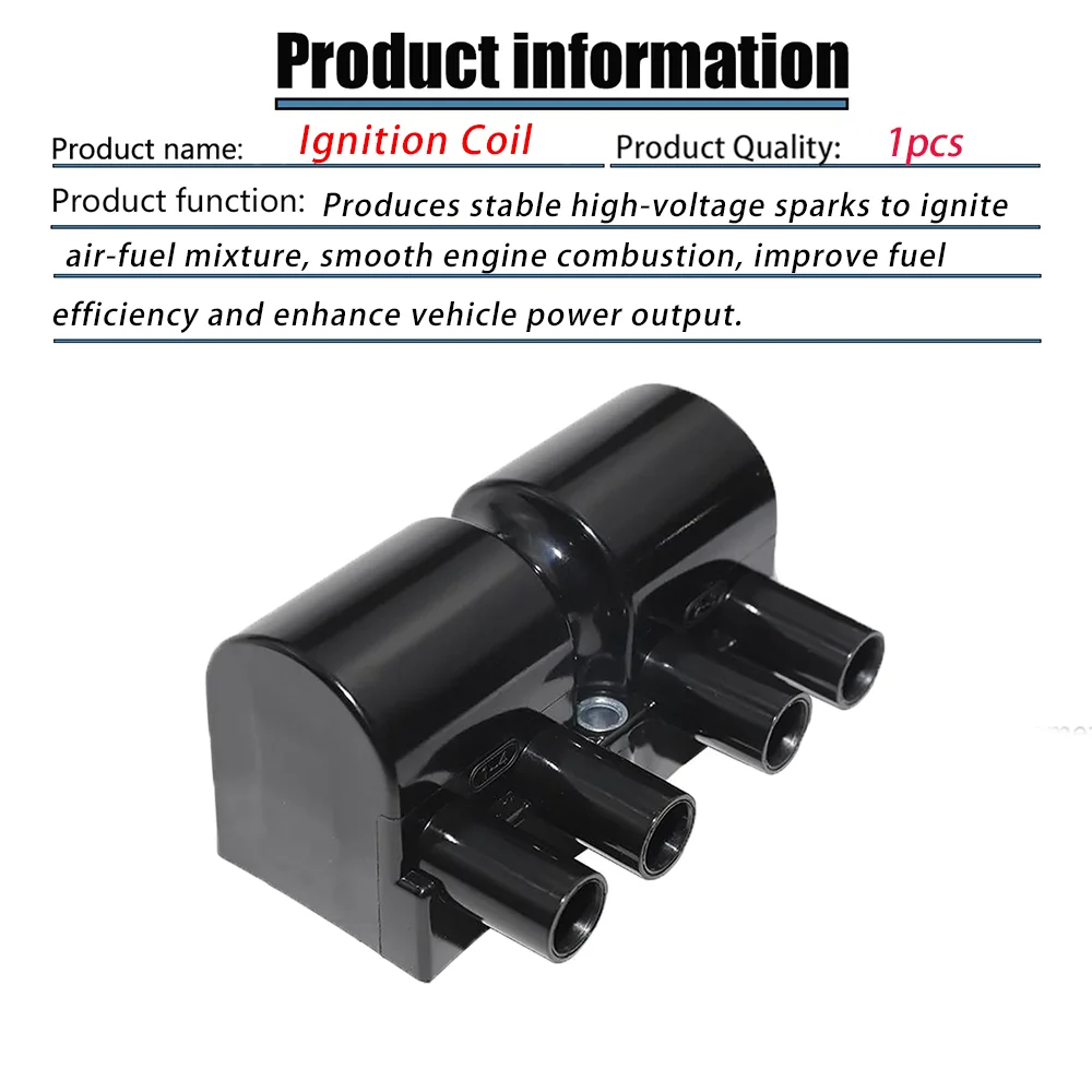 19005252 1104047 Ignition Coil For Daewoo Nubira Lacetti Lanos Leganza Chevrolet Chevy Isuzu Amigo 96350585 8011040380 1208051
