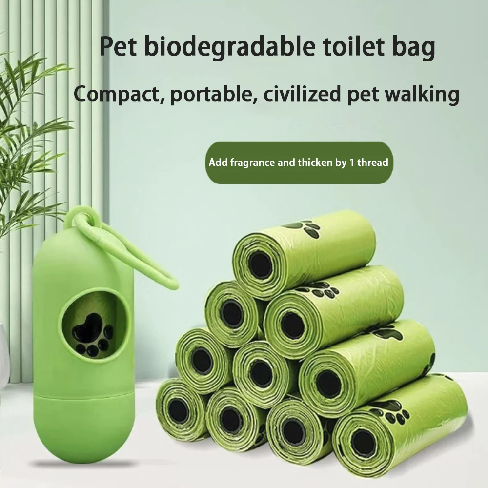 Outdoor Household Cleaning Bag Dispenser, Biodegradable Dog Manure Hag Household High-end Garbage Bag Portable And Easy To Store