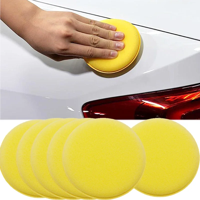 

Car Waxing Foam Polish Sponges Applicator Detail Washing Pads Wax Soft Sponge Cleaning Accessories Dust Remove Car Cleaning Tool