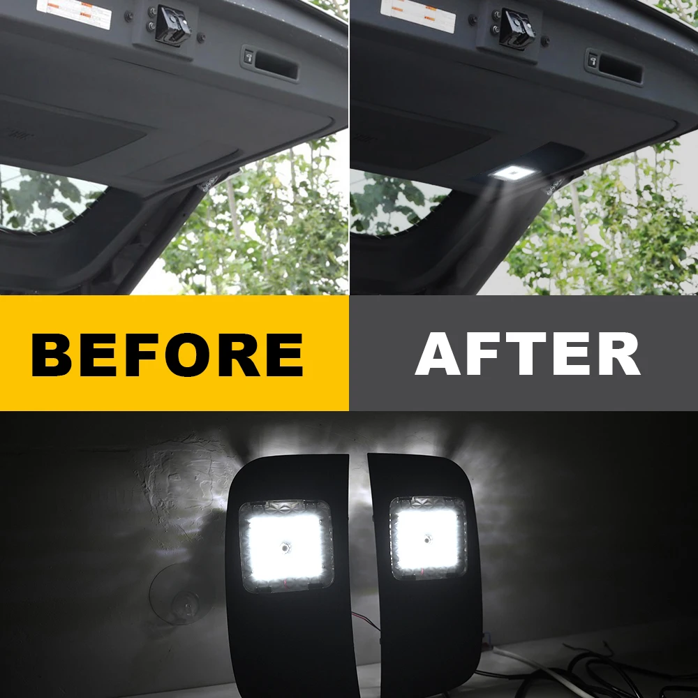 Car LED Trunk Lights Luggage Compartment Interior Canbus Lamp For Sienna Granvia 2022 2023
