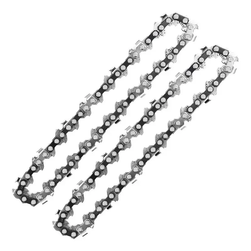 AT63-6Pcs 4-Inch 1/4Inch Guide Saw Chain Mini Chainsaw Chain For 4 Inch Cordless Electric Protable Battery Handheld Chainsaw