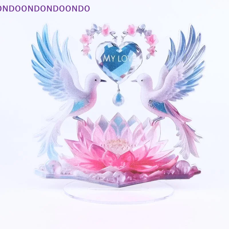 

Singular Boho Heart Shaped Acrylic Statue: Refined Art Piece for Office or Home