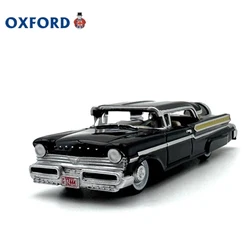 OXFORD Diecast 1:87 Scale Mercury Retro Coupe Alloy Car Model Finished Product Simulation Collection Gift Static Model