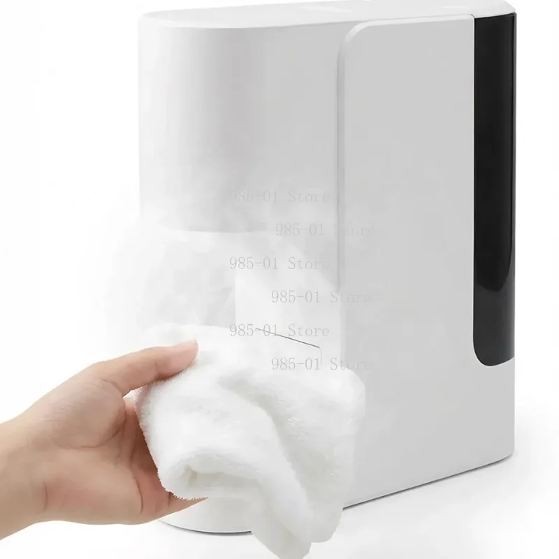 200W Fast Heating Towel Warmer, Commercial Hot Towel Machine with Disposable Towel Sterilization Function