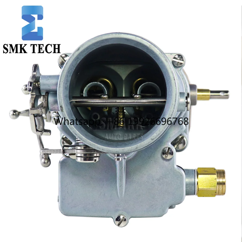Carburador de 2 Barriles OEM #   182-9510A Entrada Única, Reemplazo para Stromberg 97 y Holley 94, Tipo de 3 Pernos - Estrangulador Manual