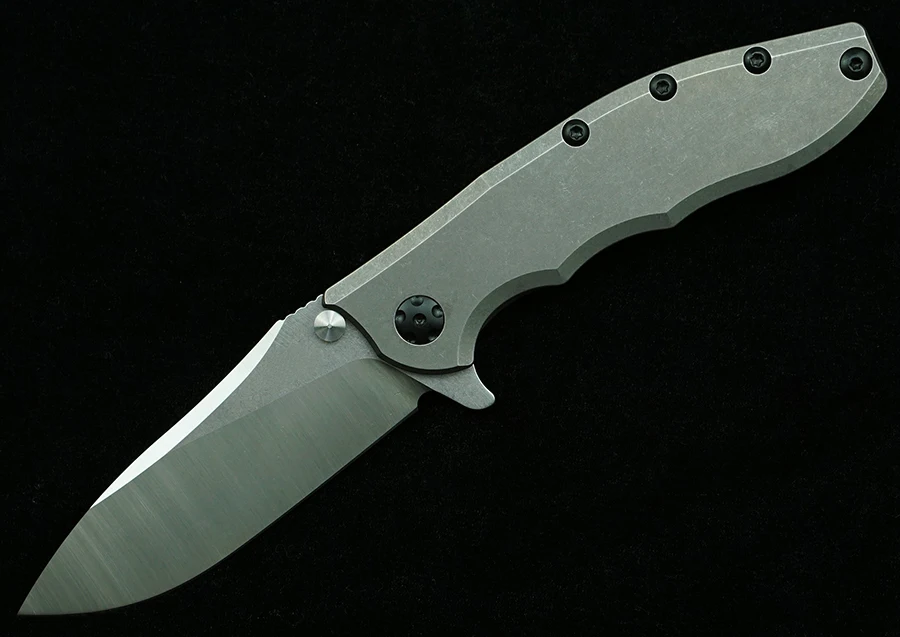 New 0562CF Ceramic Bearing Carbon Fiber Titanium Handle Mark 20CV Blade Outdoor Camping Kitchen Survival EDC Tool Folding Knife