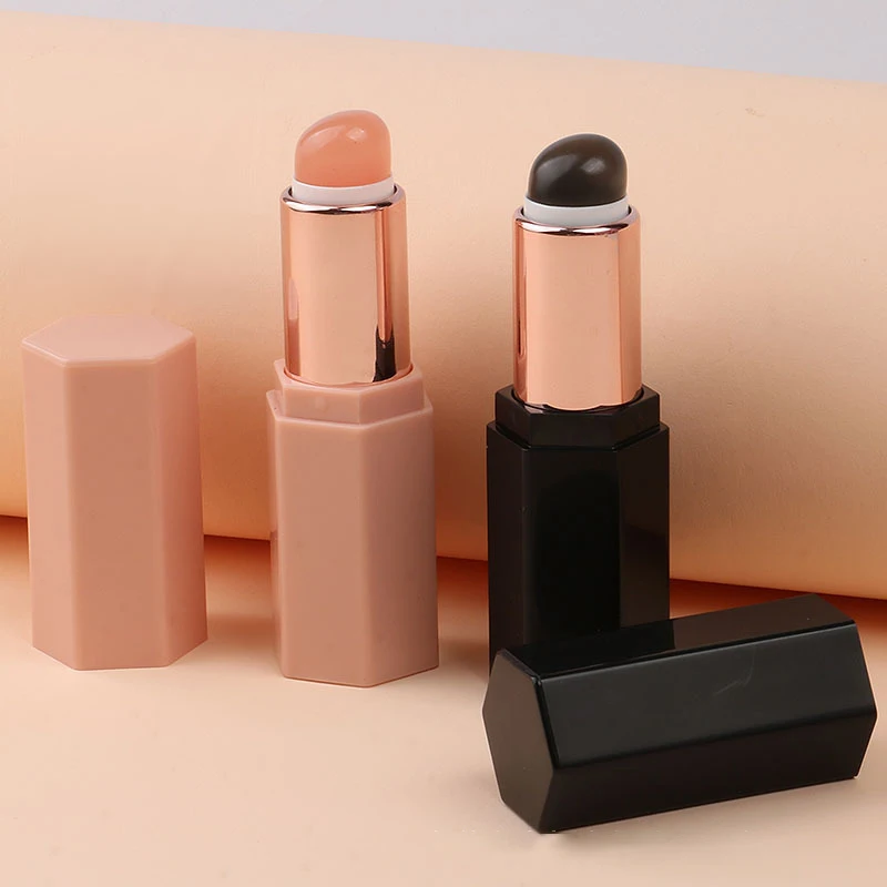 

Upgrade Silicone Lip Brush With Cover Angled Concealer Brush Like Fingertips Q Soft Lipstick Makeup Brushes Round Head No Broken