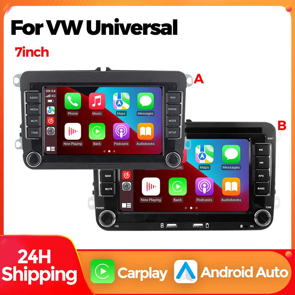MEKEDE Android 15 Car Radio for VW POLO GOLF 5 6 Plus PASSAT B6 Jetta Tiguan Touran Sharan Scirocco Caddy Seat Leon Altea Fabia